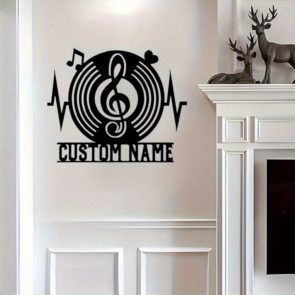 Customized Metal Note Wall Decoration-garage, Courtyard-ideal Room Enhancement, 2d Plane Customized Logo, Decorative Sign.