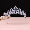 Children's Crystal Tiara Headband: Princess Crown Hair Accessory for Girls' Birthdays and Performances