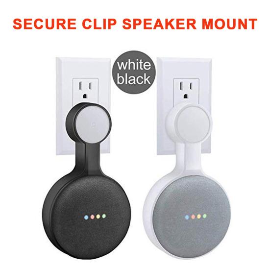 

Настенный кронштейн для динамика. Простая установка. Надежный зажим. Аккуратный, удобный держатель для шнура. Аудиодержатель для Nest Mini.(2-е поколение)