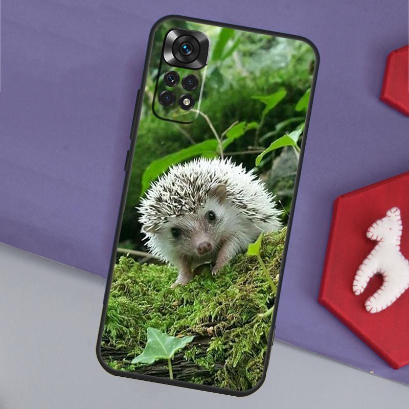 Cute Little Hedgehog Funda For Xiaomi Redmi Note 14 13 12 11 Pro 9 10 9S 10S 11S 12S Redmi 14C 10C 12C 13C Case