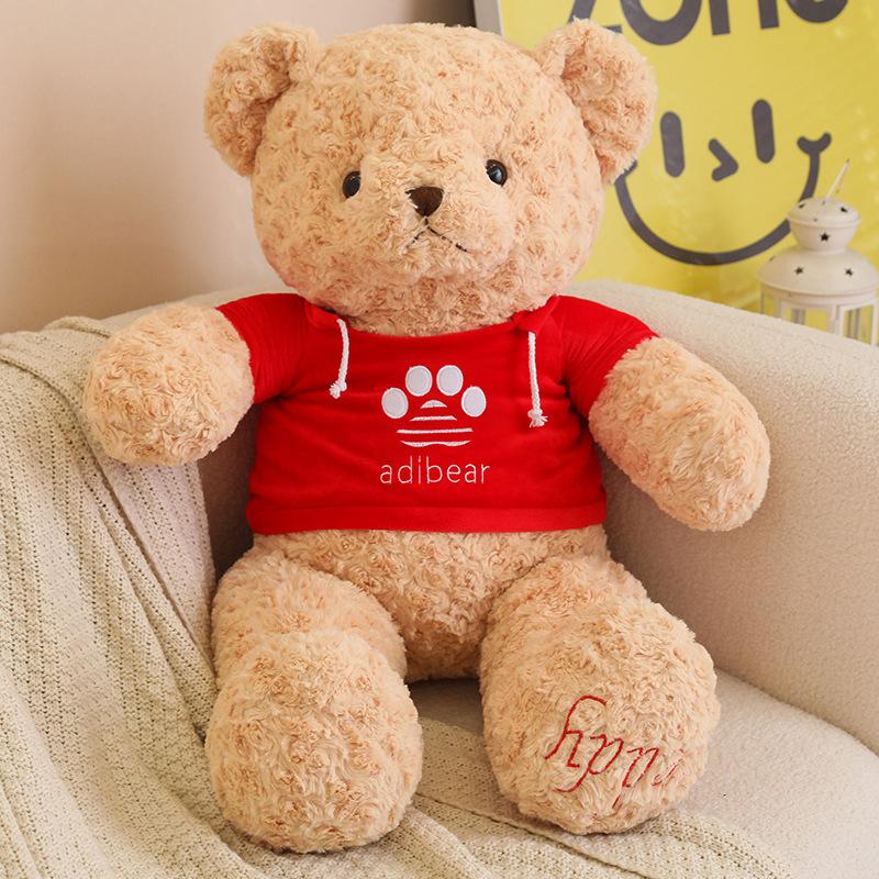 Sweater Bear Sleeping Doll Rag Doll Girl Birthday Gift Hug Bear Plush Toy Teddy Panda Doll Oversized