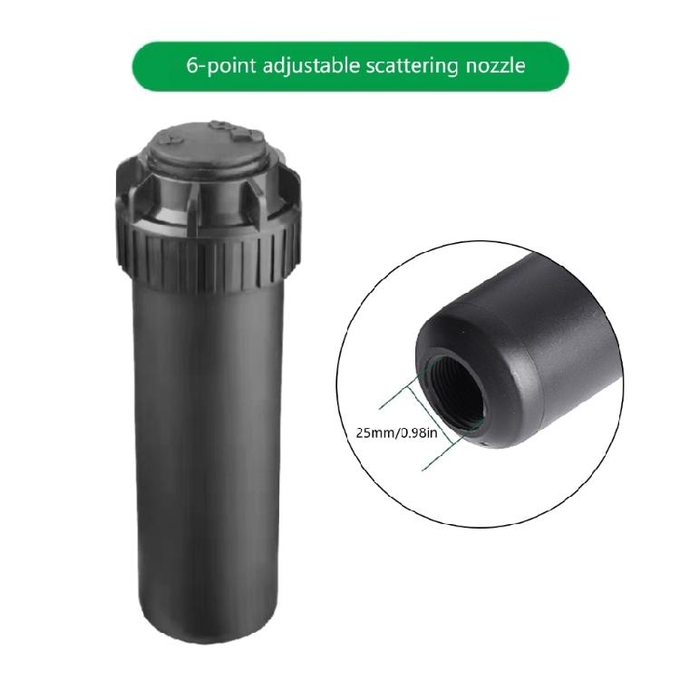 6 Port Submerged Lawn Sprinkler Featuring Corrosions Resistant Sprinkler Head For Year Round Use