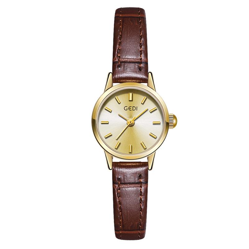 Niche Small And Exquisite Student Watch, High-End Small Dial Women'S Watch, Simple And High-Value Belt Watch