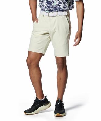 UA Drive Text Shorts Silt White LG /