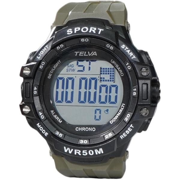 CREPHA TE-D281 Unisex Wrist Watch TE-D281-RD TE-D281-BK TE-D281-GN TE-D281-KH Gift Casual Business Sports Student