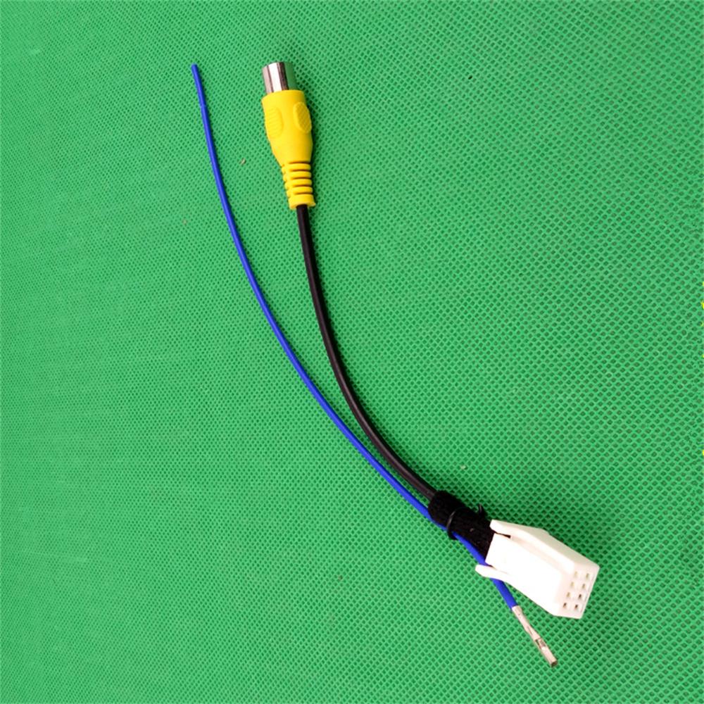

New 8 Pin Car Reverse Rear Camera Video Plug Converter Cable Adapter For Subaru