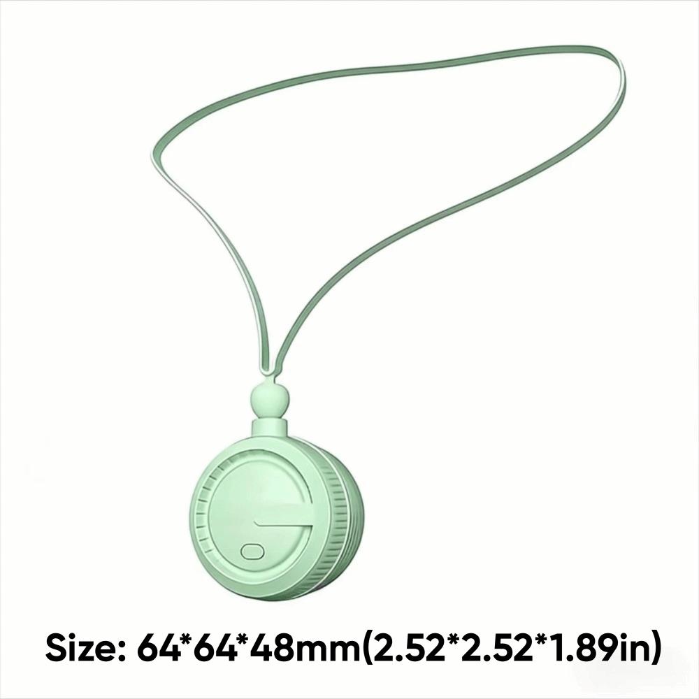 Portable Bladeless Neck Fan 3-Speed Adjustable Hanging Fan Mini Cooling Fan  Sports