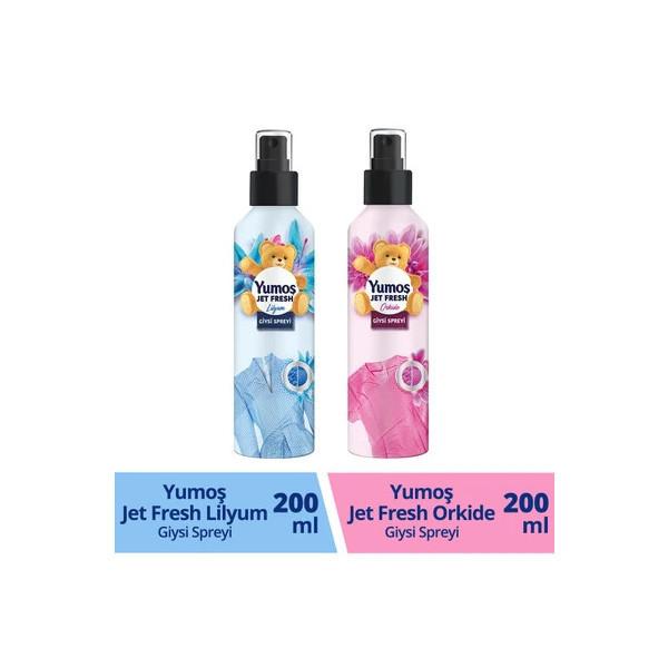 

Yumoş Jet Fresh Clothing Spray Lilyum 200 Ml 1 Piece Jet Fresh Clothing Spray Orchid 200 Ml 1 Piec