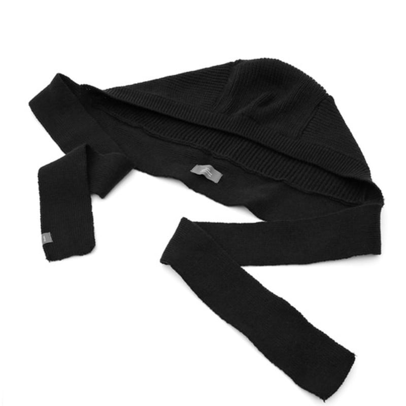 UNDERCONTROL STUDIO HOOD MUFFLER / AW / BLACK