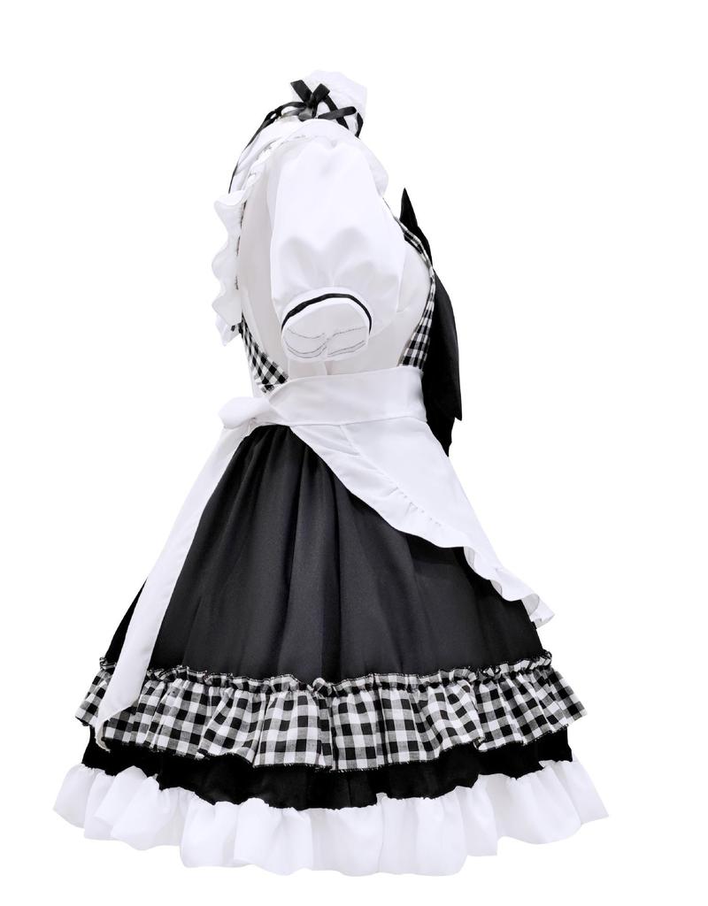 2023 Christmas & New Year Red Riding Hood Cosplay Maid Skirt - Lolita Dress Gift