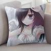 Anime Watamote Game For Cartoon Print Peripheral Pillow Case Cushion Cover Home Decor Birthday Gift Pillowcover