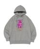 Punk Bear Logo Hoodie (Grey)
