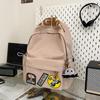 Schoolbag high value Mori trendy cool backpack primary school boys and girls schoolbag large capacity backpack European and American style large 