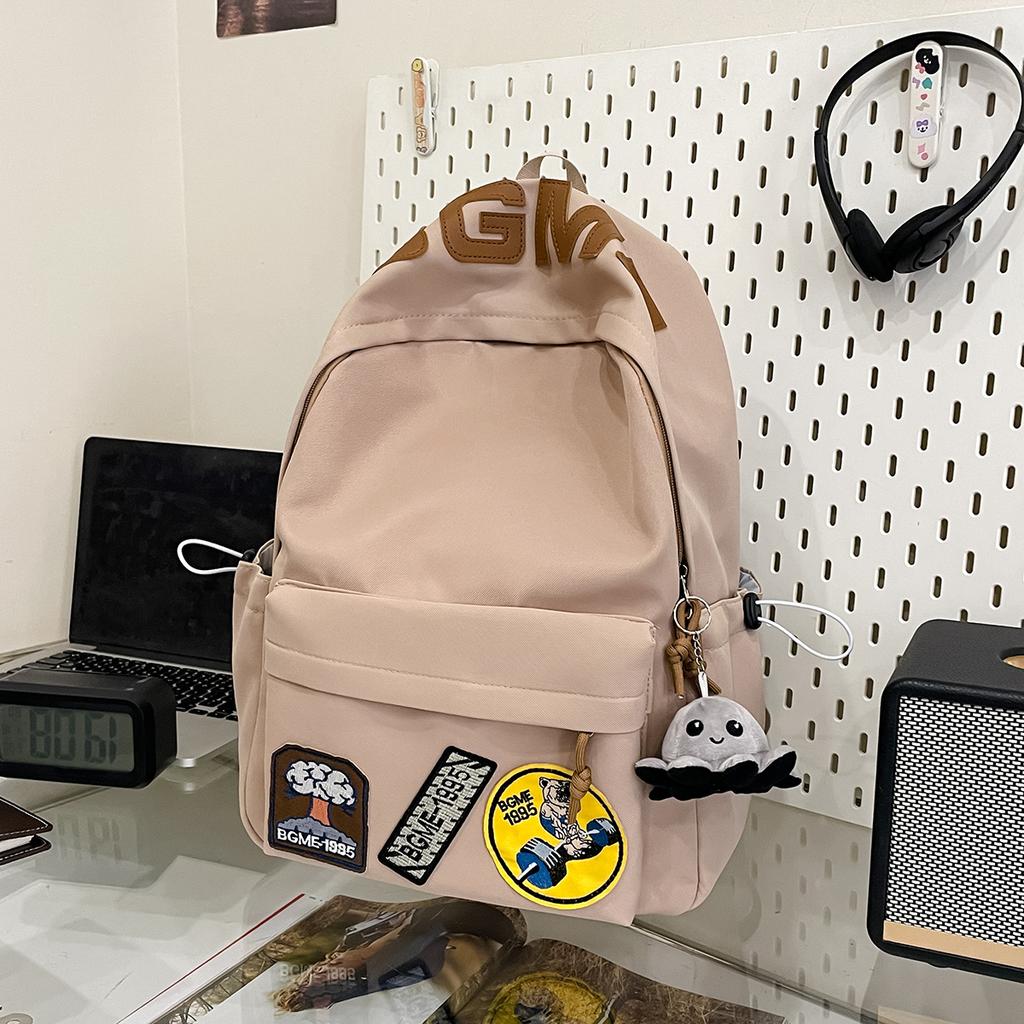 Schoolbag high value Mori trendy cool backpack primary school boys and girls schoolbag large capacity backpack European and American style large
