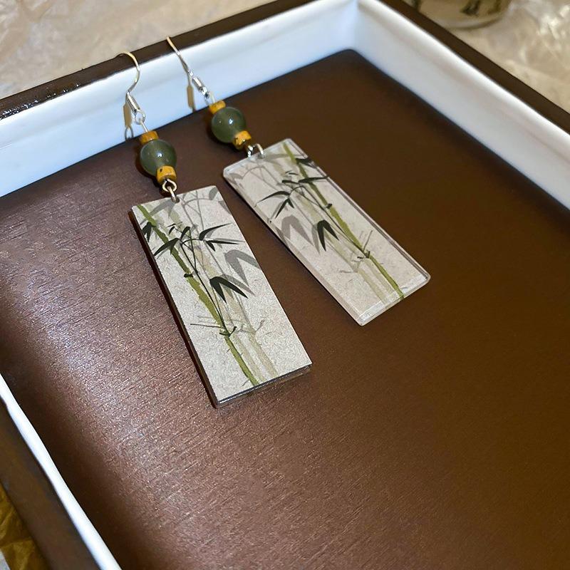 Retro Earrings Design Sense Personality Versatile Earrings Earrings Ethnic Style High-end Temperament Earrings