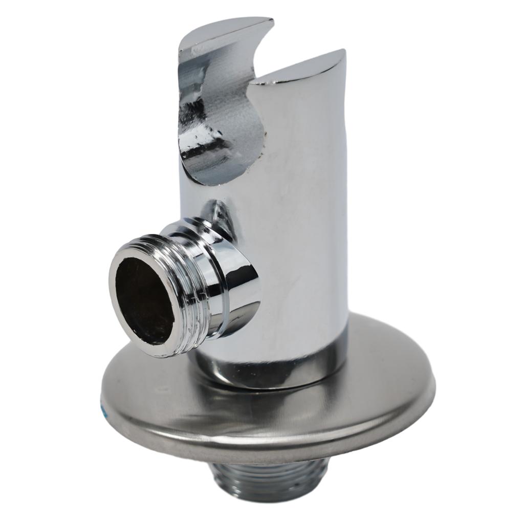 Bathroom Shower Holder Bathroom Bracket Nozzle Shower Holder Stainless Steel Alloy Bracket Base Home Decoration