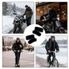 Motorcycle Handle Cover Windproof Plush Guard Handlebar Grip Cover For Motorbike Riding Snowmobile Atv Winter Summer Cycling