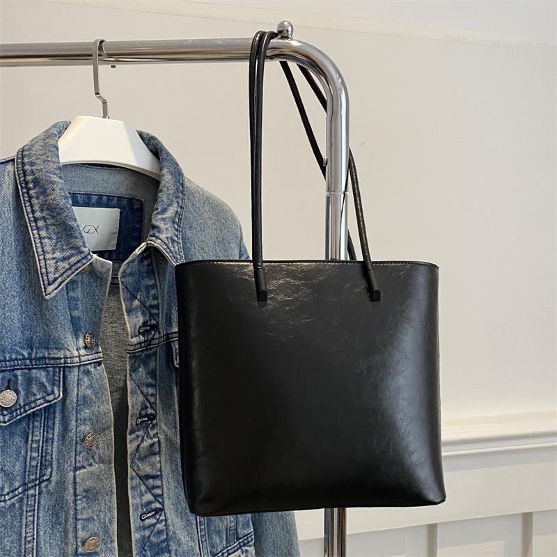 Elegant Everyday Tote Bag For Women In Fashionable Colors Black Brown And Coffee With Unique Design