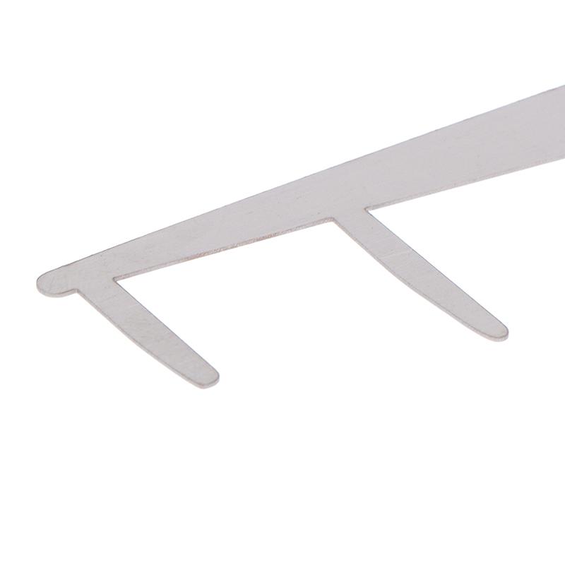 Линейка-шаблон для микропигментации бровей, трехточечная, для позиционирования и баланса