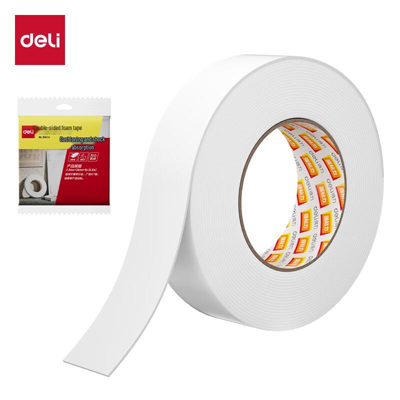 Deli 30416 High-Tack EVA Foam Double-Sided Tape