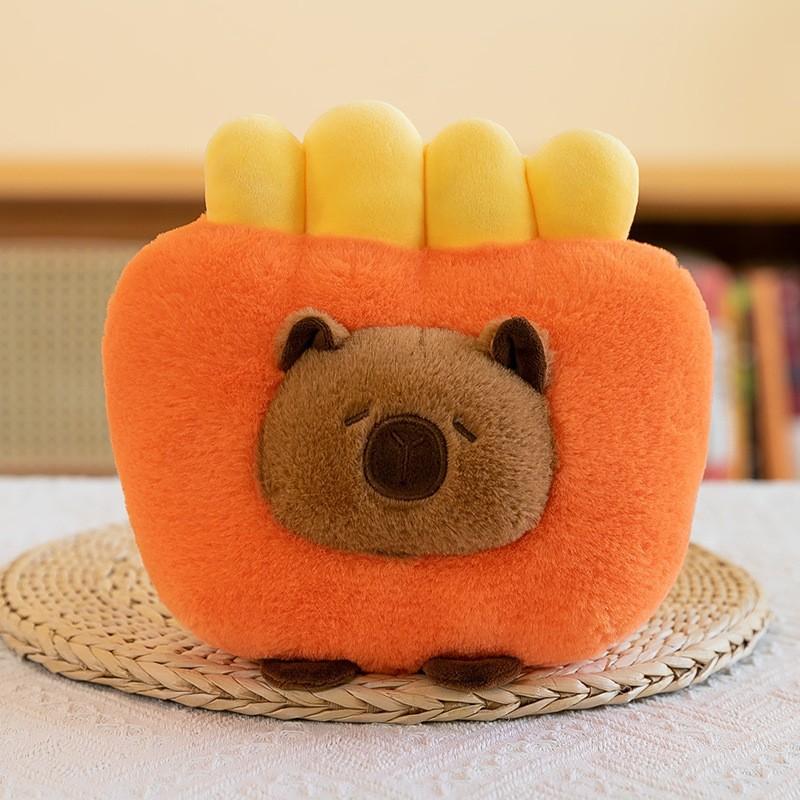 Premium Eight-inch Machine Doll Plush Toy Wedding Throwing and Pushing Event Gift Capybar Doll
