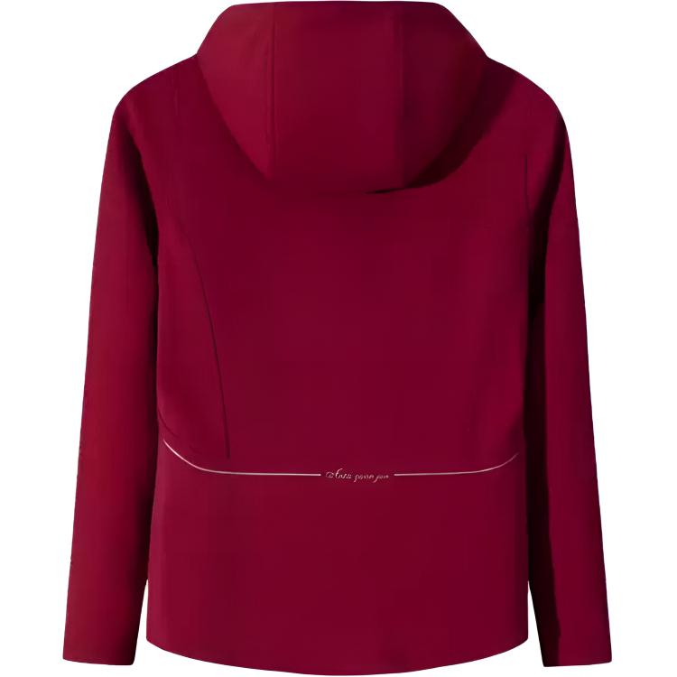 Anta Champion All-Weather Series Solid Color Zipper Hooded Versatile Casual Sports Jacket Women Jacket 162510708-4