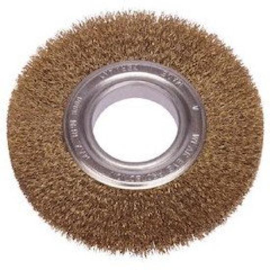 

LESSMANN foil brush 200mm brass plated steel wire 366762 0.3