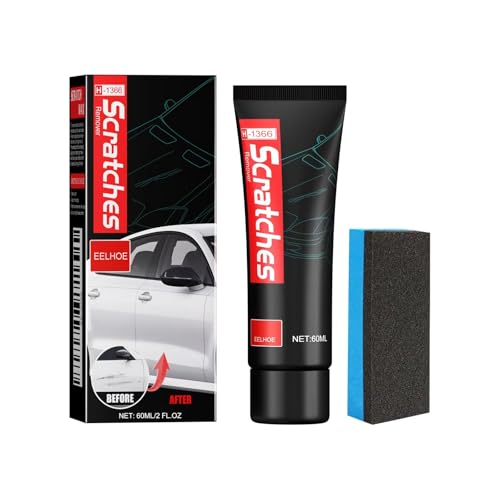 

Car scratch remover, car scratch repair, car scratch repair paste, 2025 improved car scratch remover, scratch repair 60ml, with polishing wax and