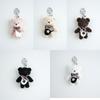Kawaii Cute Little Bear Doll Keychain Cartoon  Animal Pendant Mobile Phone Pendant Backpack Decoration Accessories Gifts