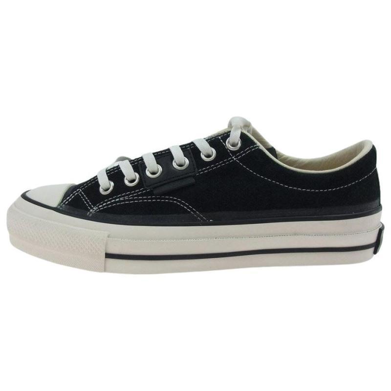 Converse Addict Addict Suede N.Hoolywood Comfortable and Versatile Low-top Canvas Shoes Unisex Black