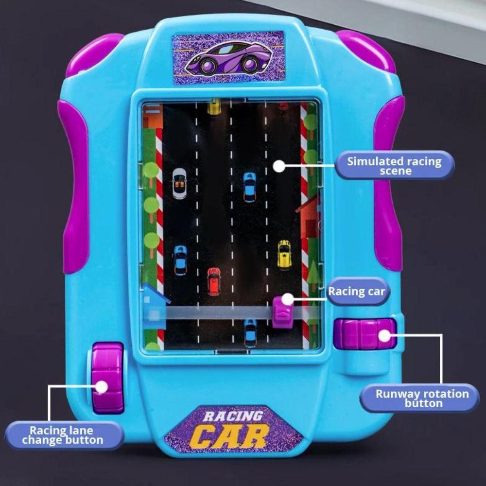 Creative Simulate Driving Car Toy Adventure Palm Game Toys Racing Car Game Machine  Festival Gift
