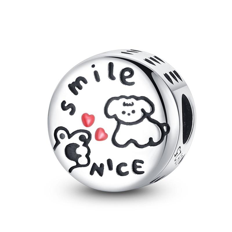 Copper Travel Suitcase Airplane Camera Pendant Fit Original Bracelet Charm Bead Necklace Diy Female Jewelry