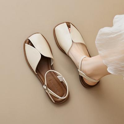 Flache Sandalen für Damen, Sommer, Freizeitschuhe