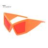 Break-resistant Sunglasses Futuristic Geometric Sunglasses, Edgy Triangle Frame Shades, Trendy UV Eye-catching Protection Sun Glasses for Women Street