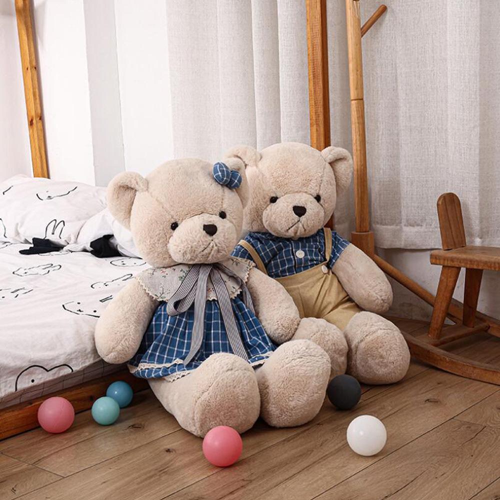 Creative New Fresh Couple Bear Toy Birthday Christmas Gift Children Stuffed Plush Toy