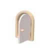 Ornaments Small Door Switch Stickers Wall Decoration Dustproof Fairy Elf Door Switch Frame Covers Home