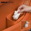 Universal Car Door Umbrella Holder & Trash Bin 2-in-1 Storage Box For Garbage Umbrella Silicone Car Door Organizer