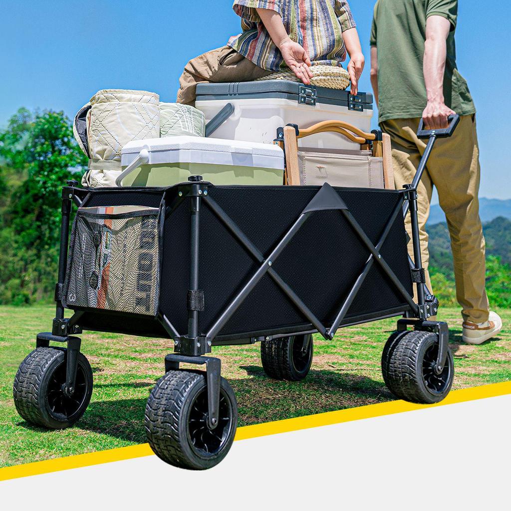 Portable Outdoor Camping Handcart and Picnic Trolley