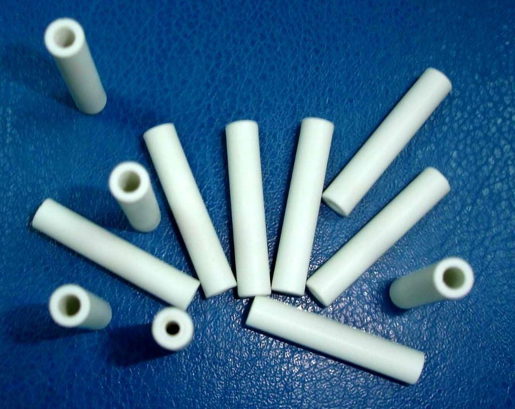 Alumina Ceramic Corundum Tube: 95%-99% Wear-Resistant Thermocouple Protection Tube.
