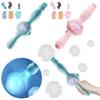 Elastic Smoke Bubble Machine Portable Bubble Maker Automatic Bubble Blower for Kids Party Favors Summer Toy