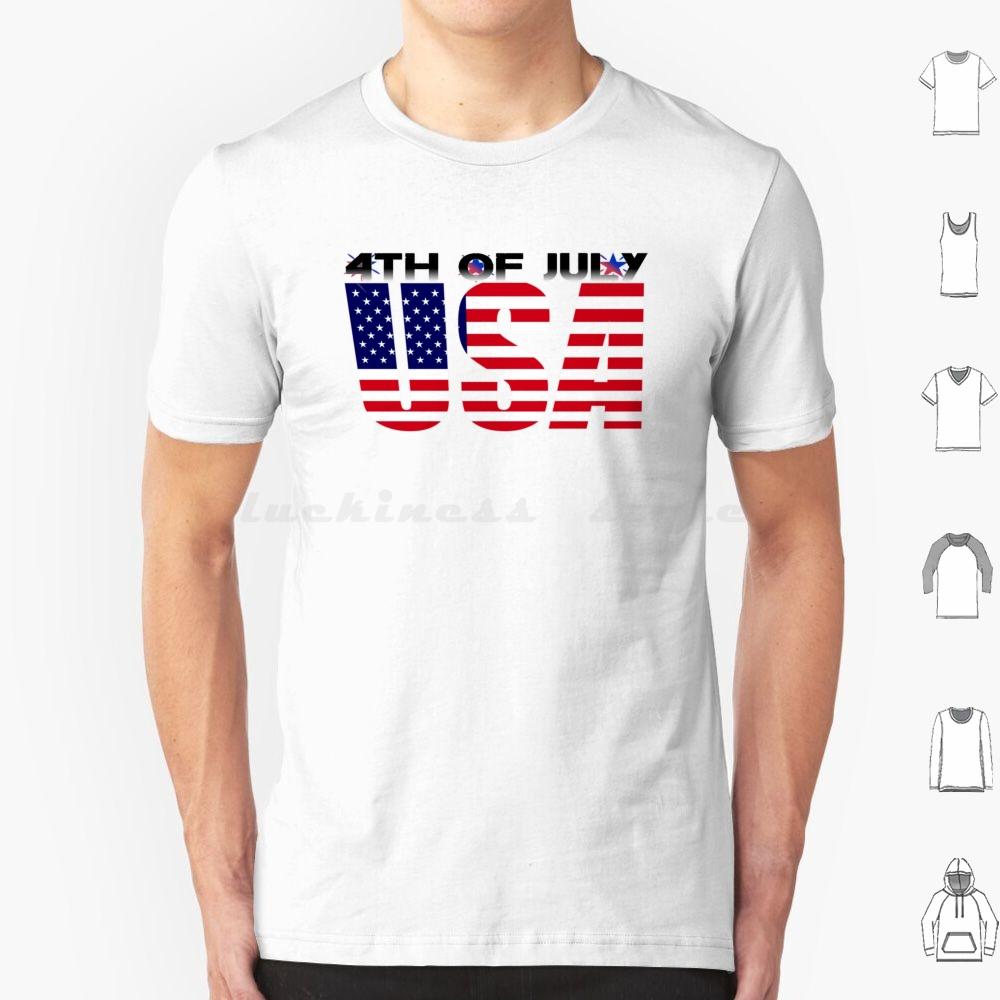 4. Juli T-Shirt Baumwolle Herren Damen DIY Druck 4. Juli Tag USA Amerikanischer Stolz Rot Weiß Blau Patriotische Sterne Und