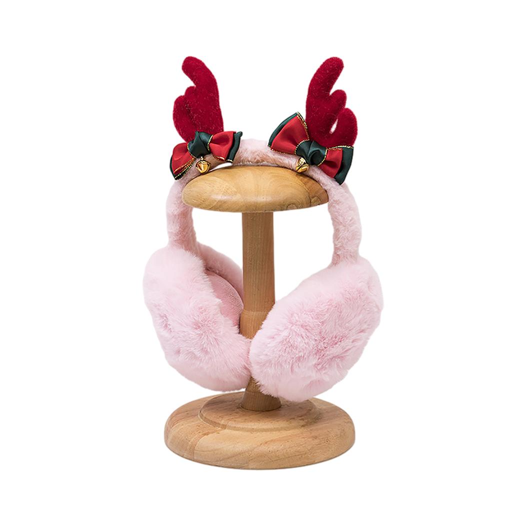 Cute Christmas Theme Plush EarMuffs for Women and Kids Ear Warmer Headband for Winter Christmas New Year Gifts