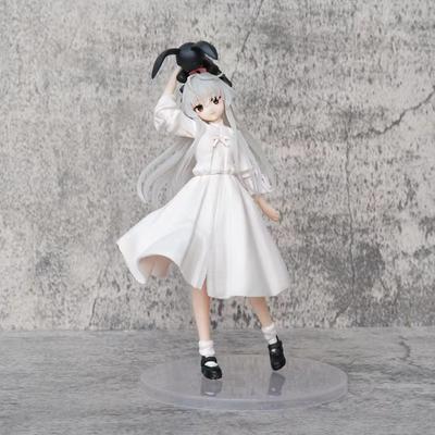 Fate of the Sky, Spring, Wild Sky Figure Model, Animation Peripheral Two-dimensional Beautiful Girl, Black Rabbit Dome Girl Model, Gift