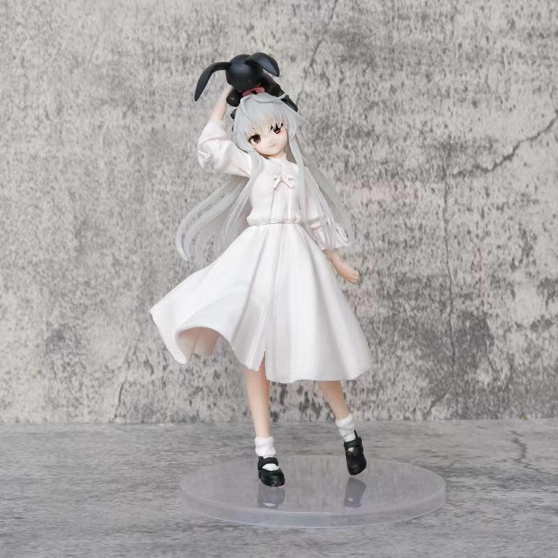 Fate of the sky, spring, wild sky figure model, animation peripheral two-dimensional beautiful girl, black rabbit dome girl model, gift