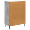 Sideboard Concrete Grey 66 x 34.5 x 89.5 cm Engineered Wood