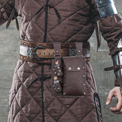 Ortaçağ Kemer Çantası Rol Yapma Sahne Performansı Cosplay için Trend Fanny Paketi