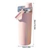 800Ml Nonrust Steel Vacuum Water Bottle With Leak Proof Seal And Ergonomic Handle For Travel Hydrations