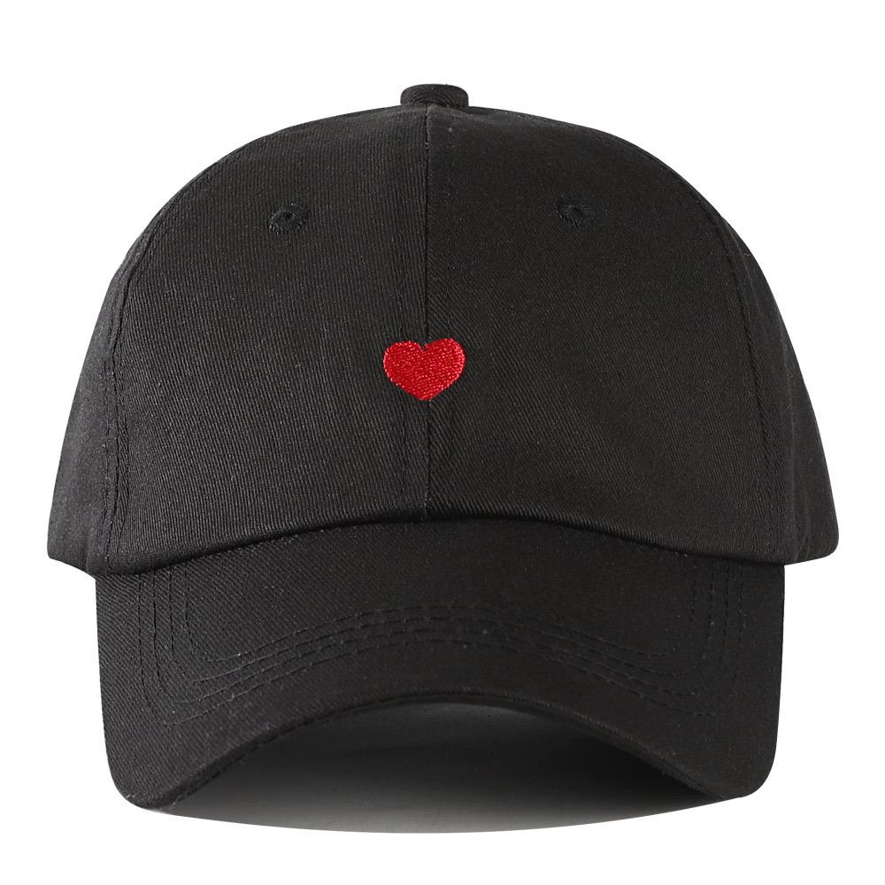 Unisex Leisure Baseball Cap Little Love Embroidery Hats Cap For Men Women Fashion Streetwear Dad Hats