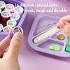 Mini Sewing Kit Small Travel Hand Sewing Kit for Adults Beginners Traveler 2-Layer Magnetic Needles And Threads Sewing Supplies for Emergency Home Use