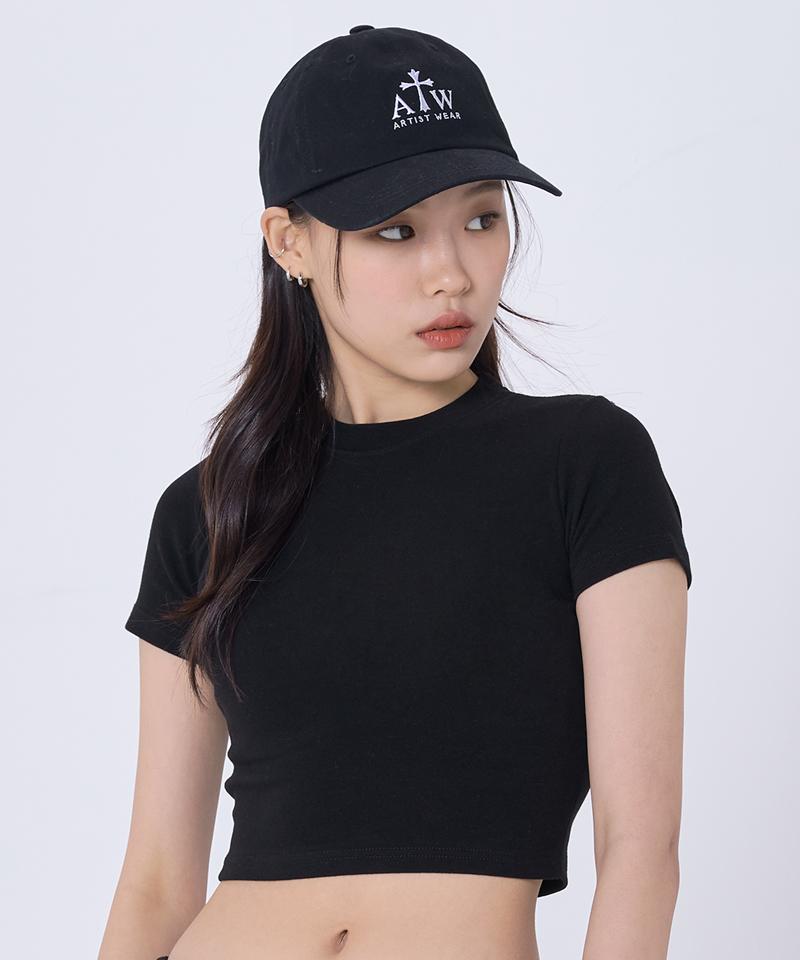 ARTISTWEAR [Atw] Signature Logo Embroidered Ball Cap_Bk